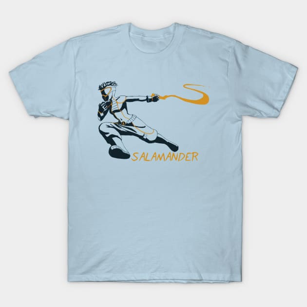 Salamander Design 2 T-Shirt by SaintBree